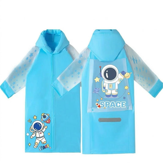 Astronaut Space Super Premium Raincoat with Bag Space