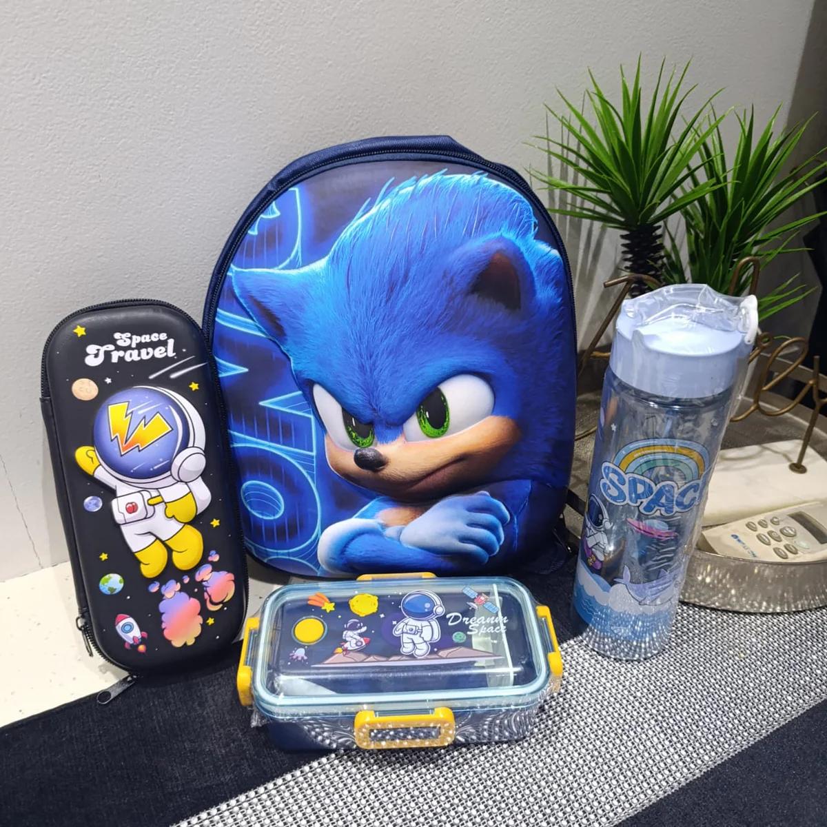 12 Inch Blue Sonic Bag Combo set