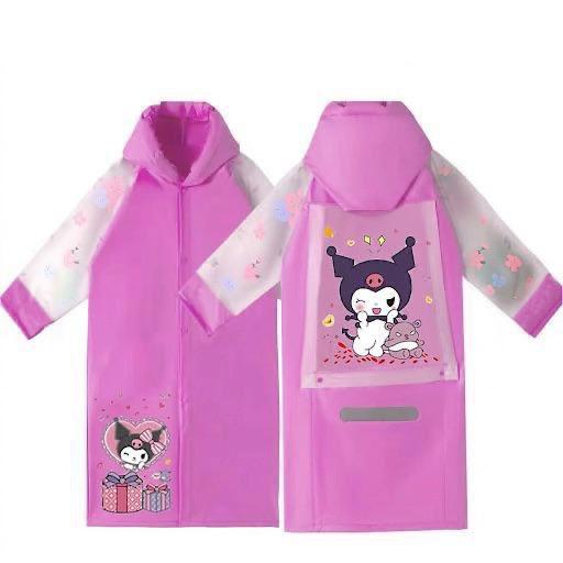 Kuromi Super Premium Raincoat with Bag Space