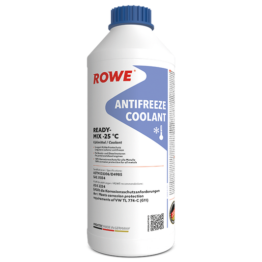 ROWE ANTIFREEZE COOLANT READY-MIX -25 °C 1.5L